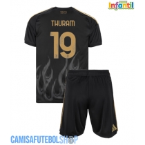 Camisa de time de futebol Juventus Khephren Thuram #19 Replicas 3º Equipamento Infantil 2026-27 Manga Curta (+ Calças curtas)